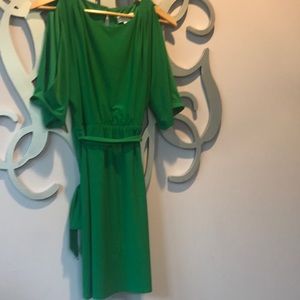 Jessica Simpson green dress